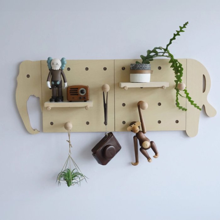 Flaplu 動物造型置物板(大孔)