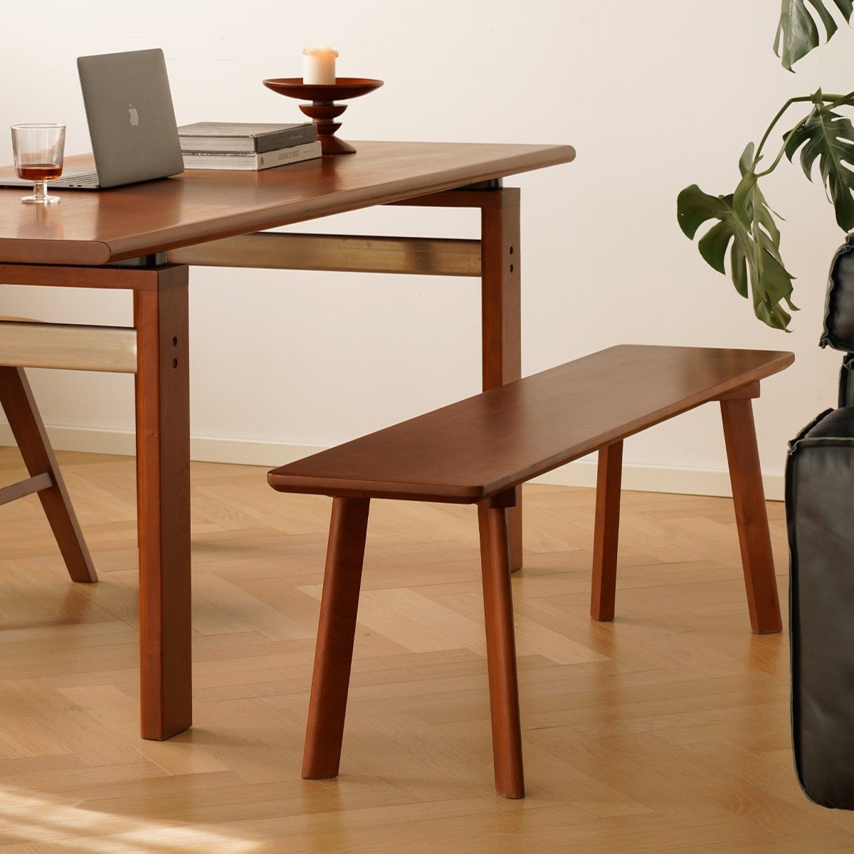 Wood Lab 長餐椅 - 櫻桃木