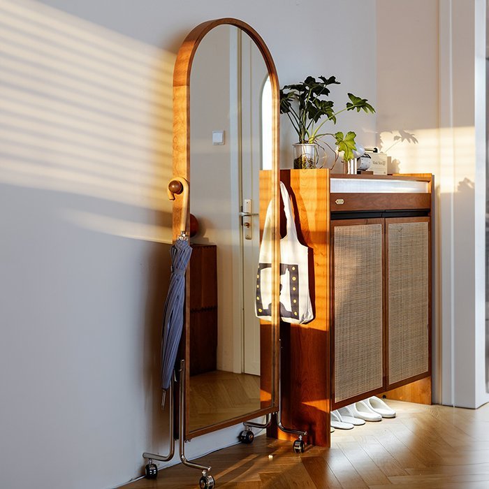 MULIN 全身鏡(背面設收納)