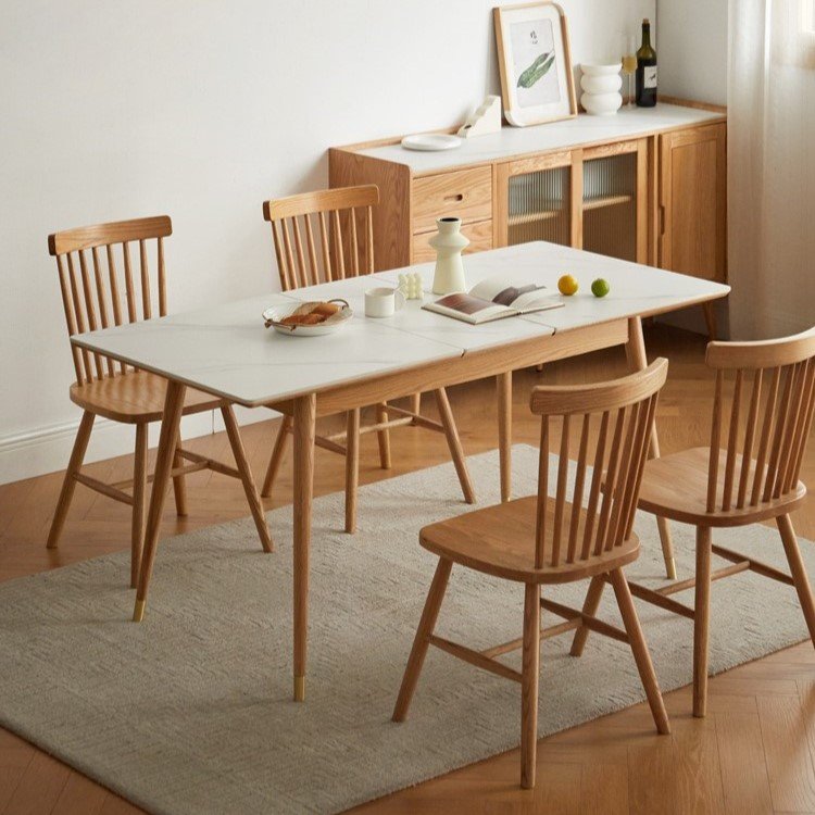 VISAWOOD 伸縮餐桌 / 岩板款