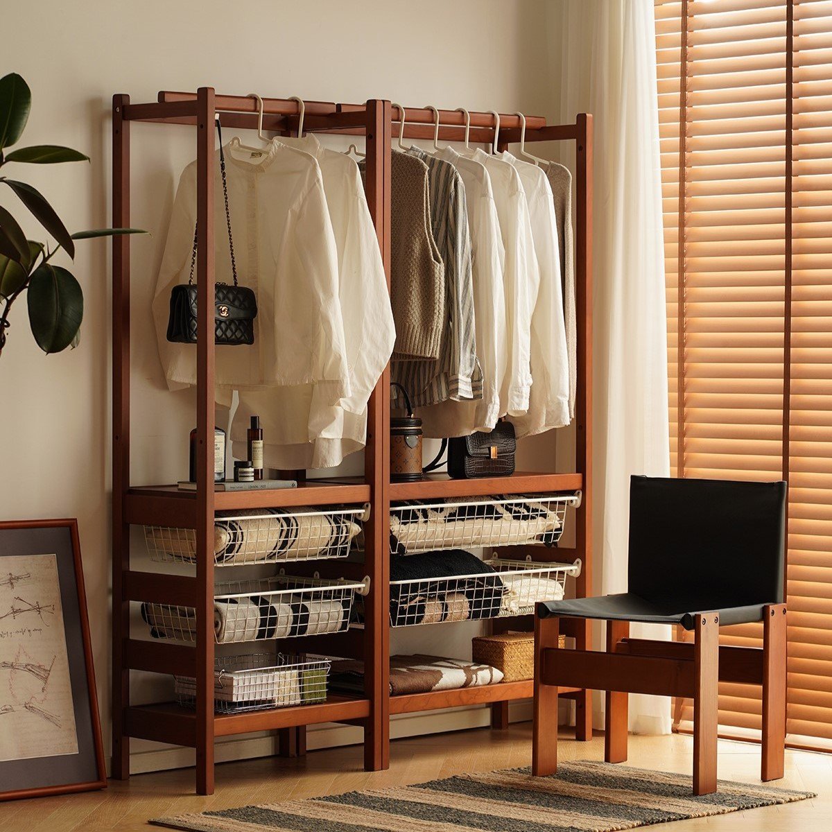 Wood Lab 掛衣架 - 黃楊木