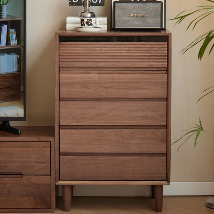 HULL 抽屜櫃 / 黑胡桃木